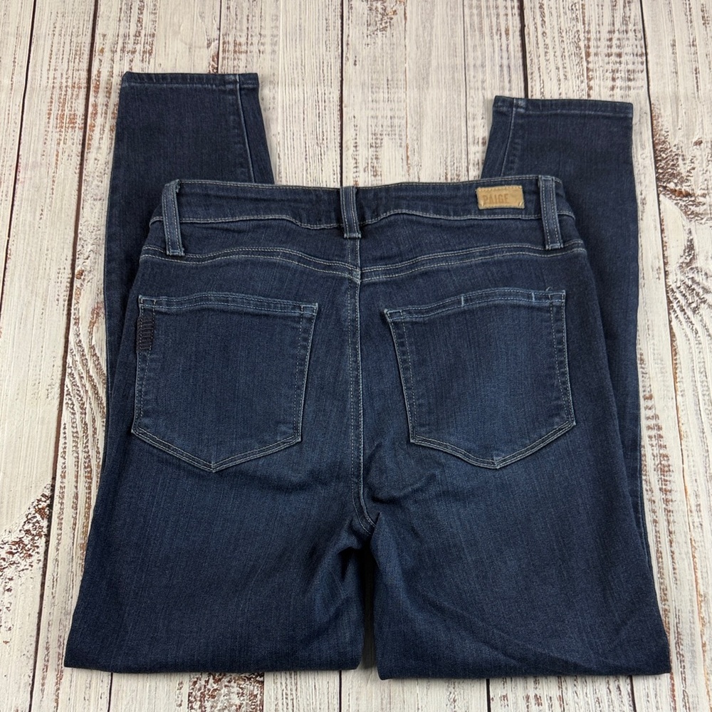 Paige “HOXTON CROP” skinny blue jeans Size 27